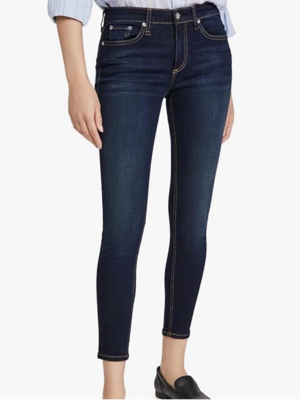 RAG & BONE Kate  Skinny Cropped Jeans